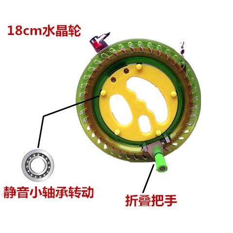 風(fēng)箏線輪兒童成人放飛工具初學(xué)者防倒轉(zhuǎn)軸承靜音水晶abs包郵批發(fā)